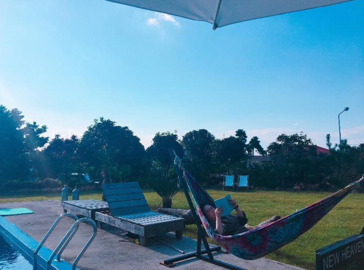 New Heaven Jeju Villa Seogwipo Bagian luar foto